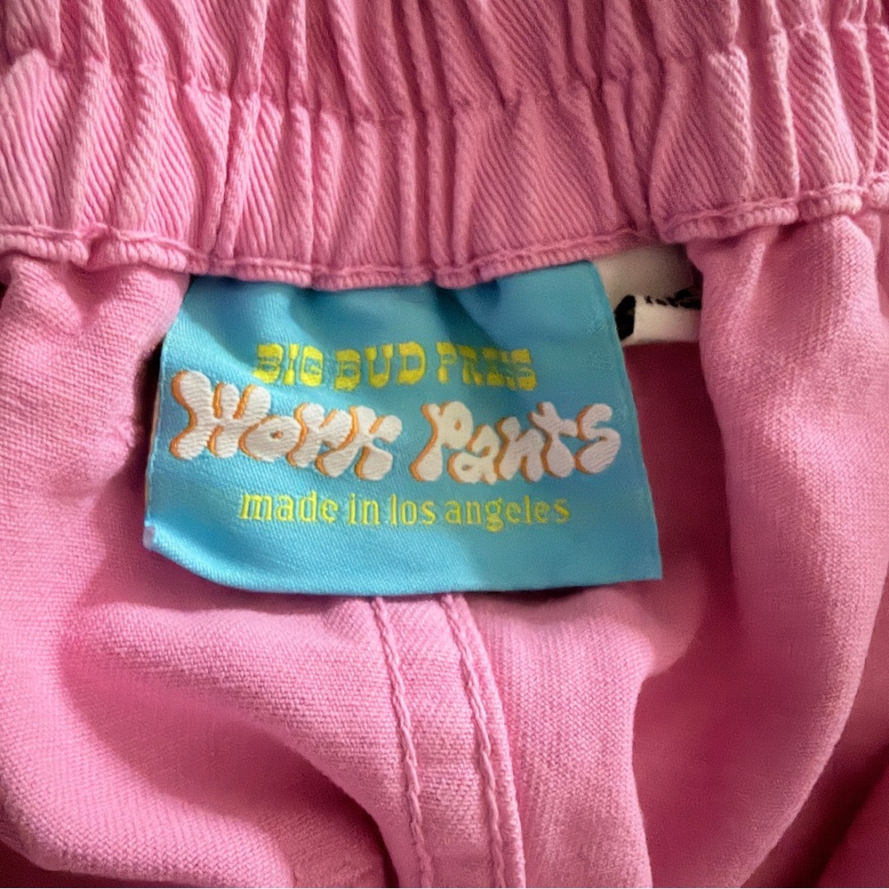 Big Bud Press Smiley Face Pants - Pink & Yellow - Picture 5 of 5